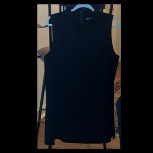 NY & Co 7th Avenue Black Sleeveless Tunic  XL